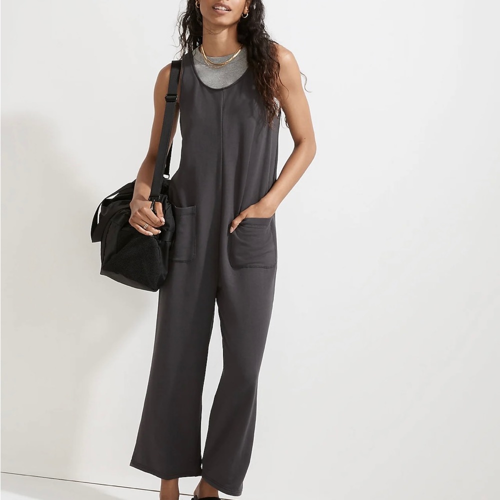 COPY - NWT Madewell Superbrushed pull on jumpsuit